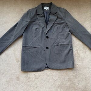 NA-KD Gray Blazer Pants Set